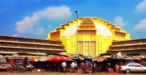Phnom Penh Phsar Thmey o Mercado