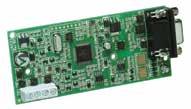 Módulo de Interfaz de Impresora PC5400 Compatible con los paneles de control PC1616, PC1832 y PC1864 Puede utilizarse para conectar una impresora serial Módulo de Estado PowerSeries PC5601 Un LED