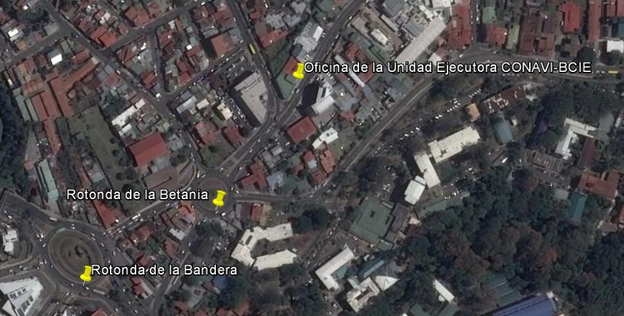sitio que se ilustra a continuación. 2: Ubicación de las oficinas Fuente: Google Earth 4.