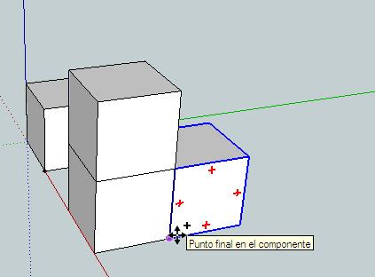 pequemos un cubo a otro debemos observar que indique punto