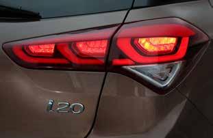 El Nuevo i20 cuenta con una estética delantera dinámica que incluye una rejilla distintiva de dos piezas que