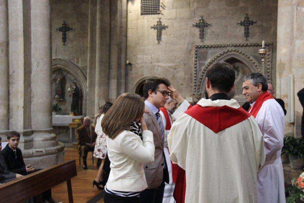 Vicario General de la Diócesis de Salamanca, Don Florentino Gutiérrez, el Don del Espíritu Santo por
