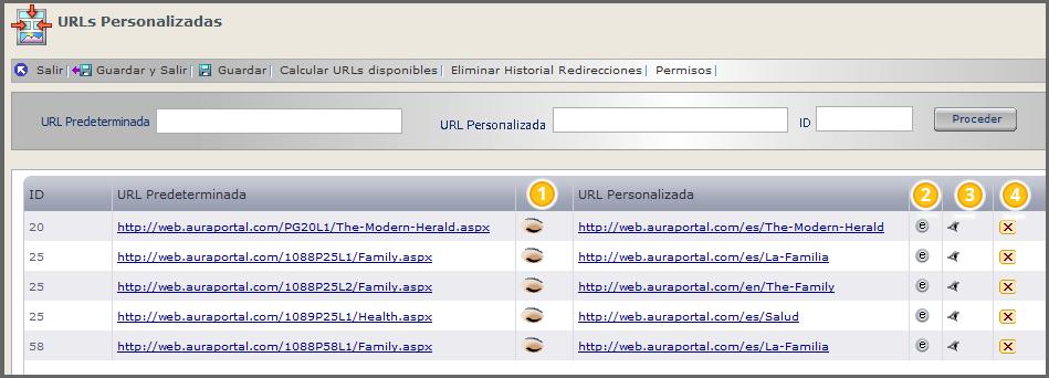 URL Default Site. El Sitemap se genera en el Site Principal, que incluye el directorio /AP. URL - /Web Site. El Sitemap se genera en el Site /Web, sin /AP.