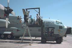 MacDill ir Force Base, Florida Tail radar N43RF Lockheed WP-3D Orion Miss Piggy
