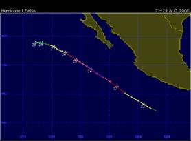 movimiento de tropicales 2 1 Número de sistemas