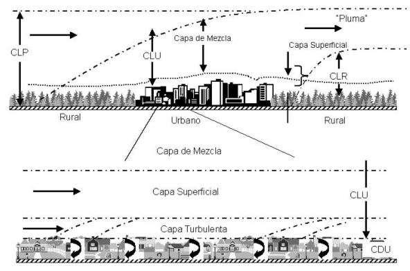 Comparación de partículas biológicas entre una zona urbana y una rural Bacterias en la atmósfera.