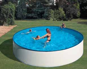 Soluciones para su piscina: Piscina acero redonda 031721 450x90CM +