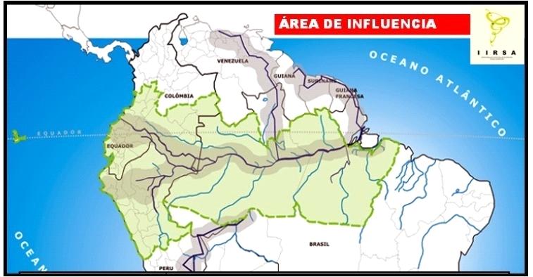 Mapa 4: Área de influencia del Eje del Amazonas Fuente: IIRSA (2007) Tabla 3: Población en Eje del Amazonas País Población total Población en el (miles 2005) Eje (miles 2005) % en el Eje Brasil 184.