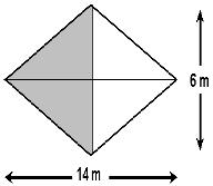 - El área del siguiente trapecio es igual a: m m 0