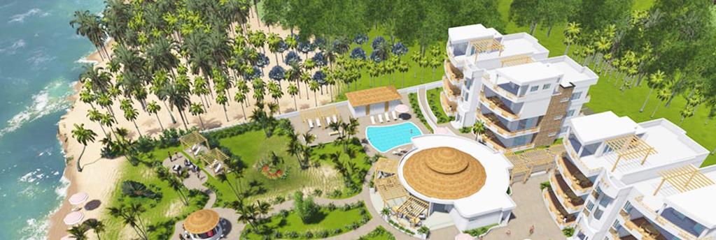 "Colina Al Mar Beach Residences" Club de Playa privado ubicado en la Bahía de Cosón Consta de sólo 8 apartamentos, todos con