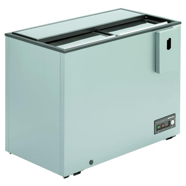 ..+10c - 3 estantes de vidrio o rejilla Caracteristicas del H2 - Refrigeración estática - Descongelamiento automático - Eficiencia energética - Termostato regulable - Manija de la puerta empotrada -
