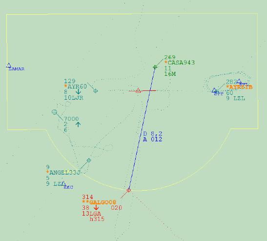 4. DESCRIPCIÓN 4.1. Generalidades Se ha producido una situación a consecuencia de la cual TWR LEZL, la aeronave 2 y la aeronave 1 han notificado un acercamiento entre éstas.