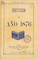 CONSTITUCIÓN DE 1876 Constitución más