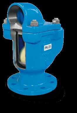 Evacuación automática de aire bajo presión, mediante palanca (diám. 2,5 mm), con dispositivo patenta- do de limpieza efectiva automática con cada ciclo de operación.