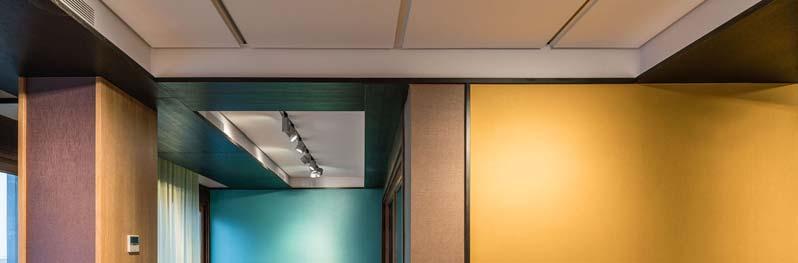 Vescom encargó al diseñador de interiores Bas van Tol el proyecto y la realización de la sala de exposición.