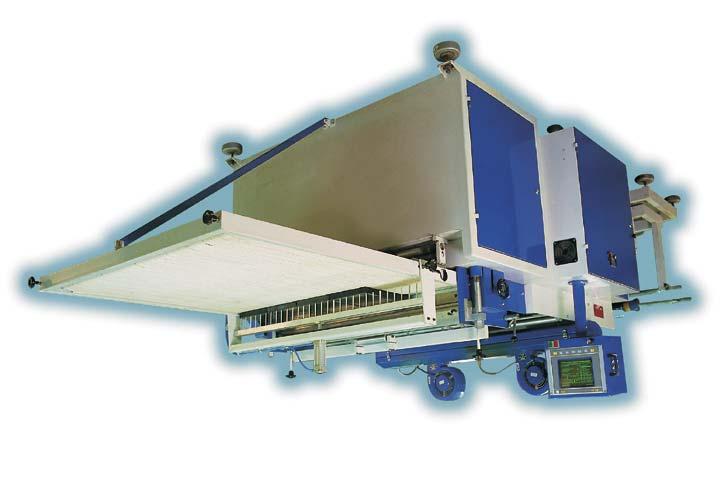 MÁQUINAS DE CORTE EN FRÍO CF-800 CF-1200 CF-1400 Máquinas para la confección de láminas de PVC, Vinilo y Poliester.