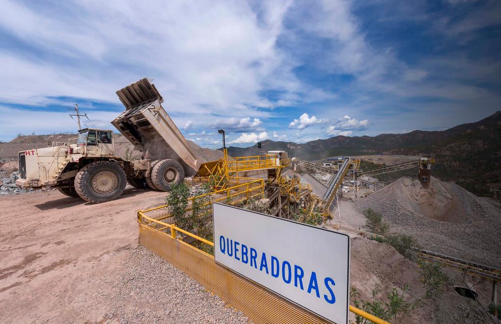 OCAMPO Esta unidad se encuentra en el estado de Chihuahua y cuenta con una operación de minado subterránea y tajo abierto.
