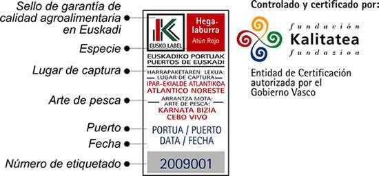 Año 2007: Se uniformiza la presentación de todos los productos acogidos a la marca Kalitatea, bajo un mismo