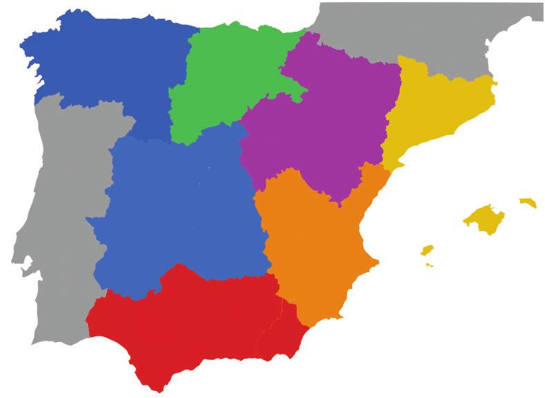 DAMESA, cuenta con 7 Delegaciones para todo el territorio Nacional además de un almacén central regulador en Castellar del Vallès.