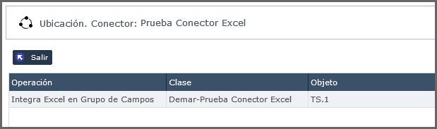 El botón Crear Similar (2) de la barra de acciones permite crear un Conector nuevo partiendo del actual, incluidas las operaciones. La copia puede modificarse después según convenga. 2.3.