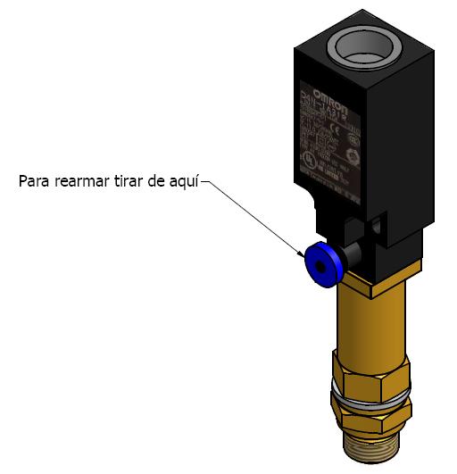 10.3 Rearme de una válvula direccional Para rearmar una válvula direccional tirar de la esfera preparada para tal efecto.