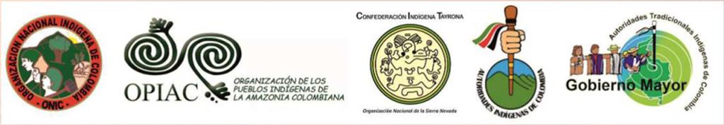 Conformada por Pueblos Indígenas Macroregionales: Norte, Centro Oriente, Occidente, Orinoquía y Amazonía.