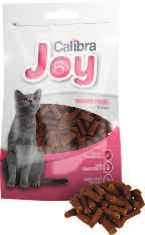 SNACKS CALIBRA JOY GATOS NUEVO Calibra Joy Cat Duck Cubes Composición: carne de pechuga de pato, harina