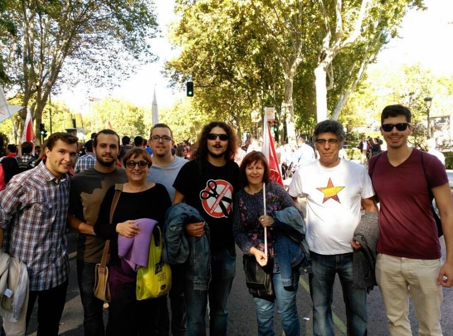 Sábado 07/11/2015 Asistencia a la manifestación 7N, contra las violencias machistas.