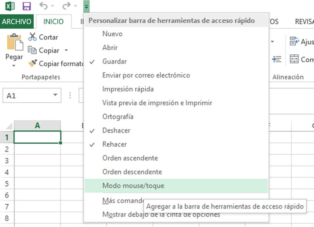 Botones de control: A partir de esta versión, Excel posee tan solo un grupo de botones de operación Minimizar, Maximizar y Cerrar.