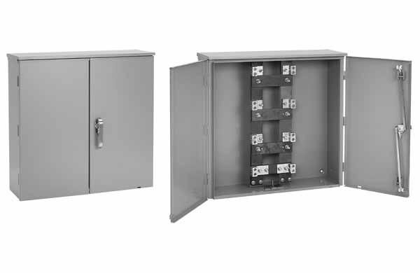 Contratista: Gabinetes para transformadores de corriente y cajas de terminales Gabinetes para transformadores de corriente Gabinetes para transformadores de corriente, 400-00 A, tipo 3R Normas de la