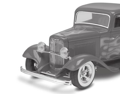 KIT 0887 85088700200 32 FORD 3-WINDOW COUPE The iconic 32 Ford came in a variety of body styles, making it a true car for the masses.