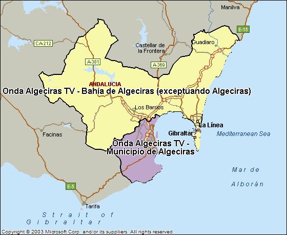 Áreas de realización del estudio Resto de la Bahía de Algeciras Análisis cuantitativo Última actualización Septiembre de