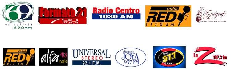 Estaciones Grupo Radio Centro Las estaciones del Grupo Radio Centro, en la ciudad de México, suman 10 estaciones de las cuales cinco son de AM y cinco de FM. Estado Ciudad Siglas Frec AM FM D.