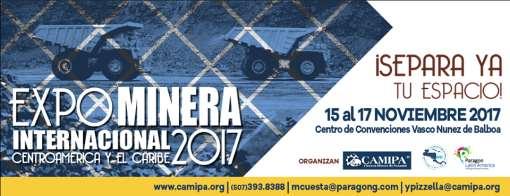 MANUAL DE EXPOSITORES DE EXPO MINERA INTERNACIONAL 2017 MONTAJE Y DESMONTAJE De parte de todo el staff de Paragon Latín América, le damos la cordial bienvenida como expositor de Expo Minera