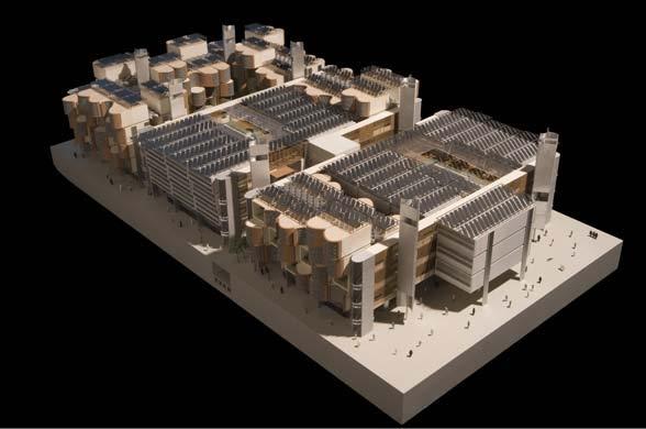 El Instituto Masdar es la primera parte del más amplio plan director de Masdar City a hacerse realidad y crea