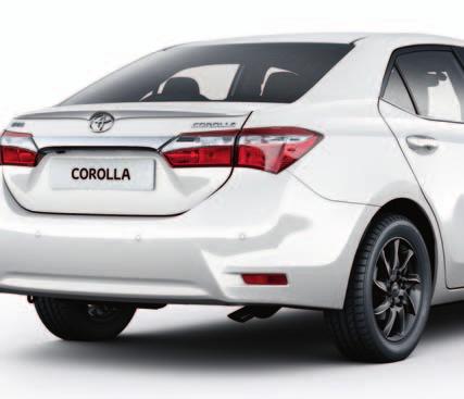 Pachete de accesorizare Pachetele de accesorizare Toyota simplifică modul de personalizare al modelului dvs. Corolla.