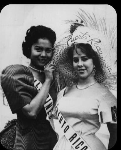 Carmen Sara Látimer Miss Internacional Puerto Rico 1960 Participación: