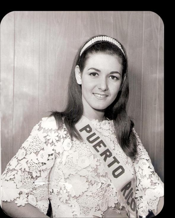Ivonne Coll Mendoza Miss Puerto Rico 1967