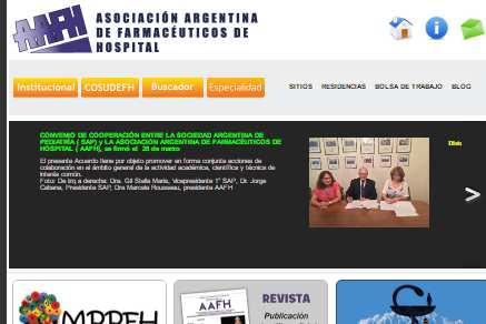 ASOCIACION ARGENTINA DE FARMACEUTICOS DE HOSPITAL www.aafhospitalaria.org.