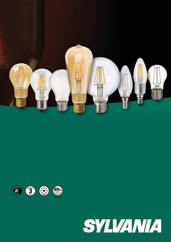 Tecnologías que ofrecemos Lámparas LED Página 5 La ventaja principal de las lámparas LED es que requieren un 80 % menos de energía para obtener la misma potencia de iluminación que las tecnologías