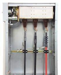 Características especiales En celdas de cables (tipo K) En celdas de línea (tipo R) En celdas con interruptor de potencia (tipo L) Para cables con aislamiento de plástico Para cables de papel