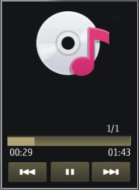 50 Carpeta Música Avance rápido o retroceso de canciones Mantenga seleccionado o. Sugerencia: Mientras escucha música, puede volver a la pantalla de inicio y dejar que la aplicación Repr.