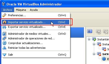 Paso 2: Descargar e importar máquina virtual (VM) de IntVal Desde la pagina del BCU: https://valores.bcu.gub.