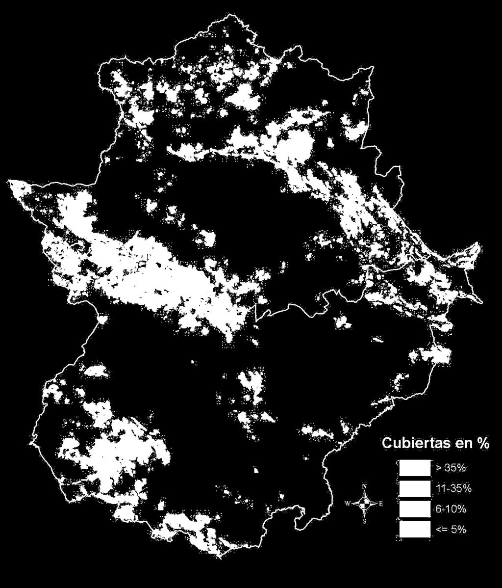 Introducción Distribución del alcornoque en Extremadura