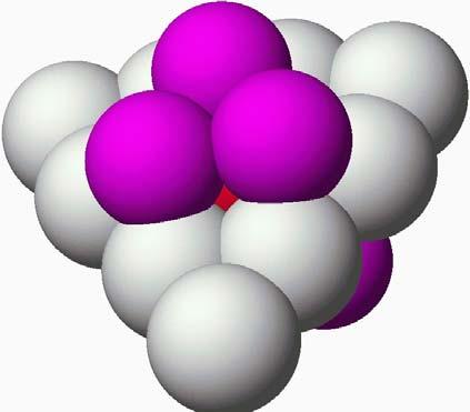 Se formará el arreglo de la celda unitaria con los tres átomos de fósforo de cada fosfato.