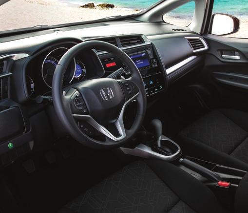 Along with countless interior amenities, improved visibility also helps you get comfortable behind the wheel.