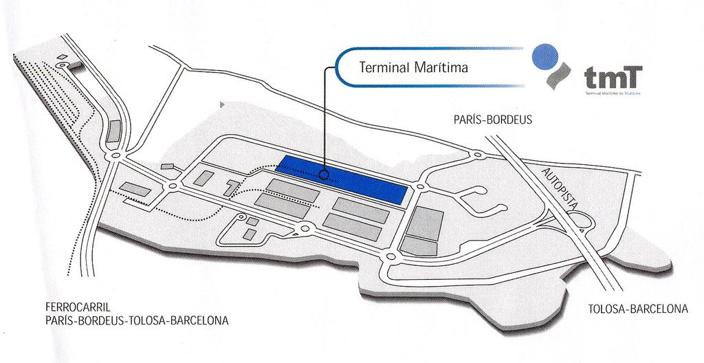 Terminals marítimes (II) Terminal marítima de Toulouse (tmt) CILSA ha comprat 13 ha a la plataforma Eurocentre amb connexió a la
