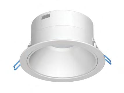Luminarias LED Interiores - Downlights Downlight Hemisphere Con el nuevo LED ECO Downlight podrás tener una excelente iluminación, debido a su estructura con ángulo optimizado para reducir el