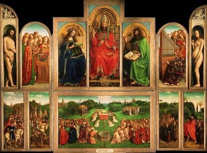 Jan van Eyck La enciclopedia libre Imagen: Wikipedia, Jan van Eyck formuló el nuevo lenguaje de la pintura flamenca y dotó a sus obras de una gran complejidad.