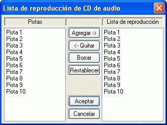 Reproducción de archivos multimedia Reproducción de un CD de audio Use Seleccionar origen para reproducir un CD de audio seleccionando la unidad adecuada o usando Abrir archivos de soportes.